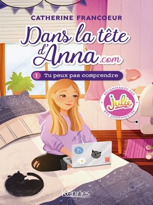 cover image of Dans la tête d'Anna.com T01